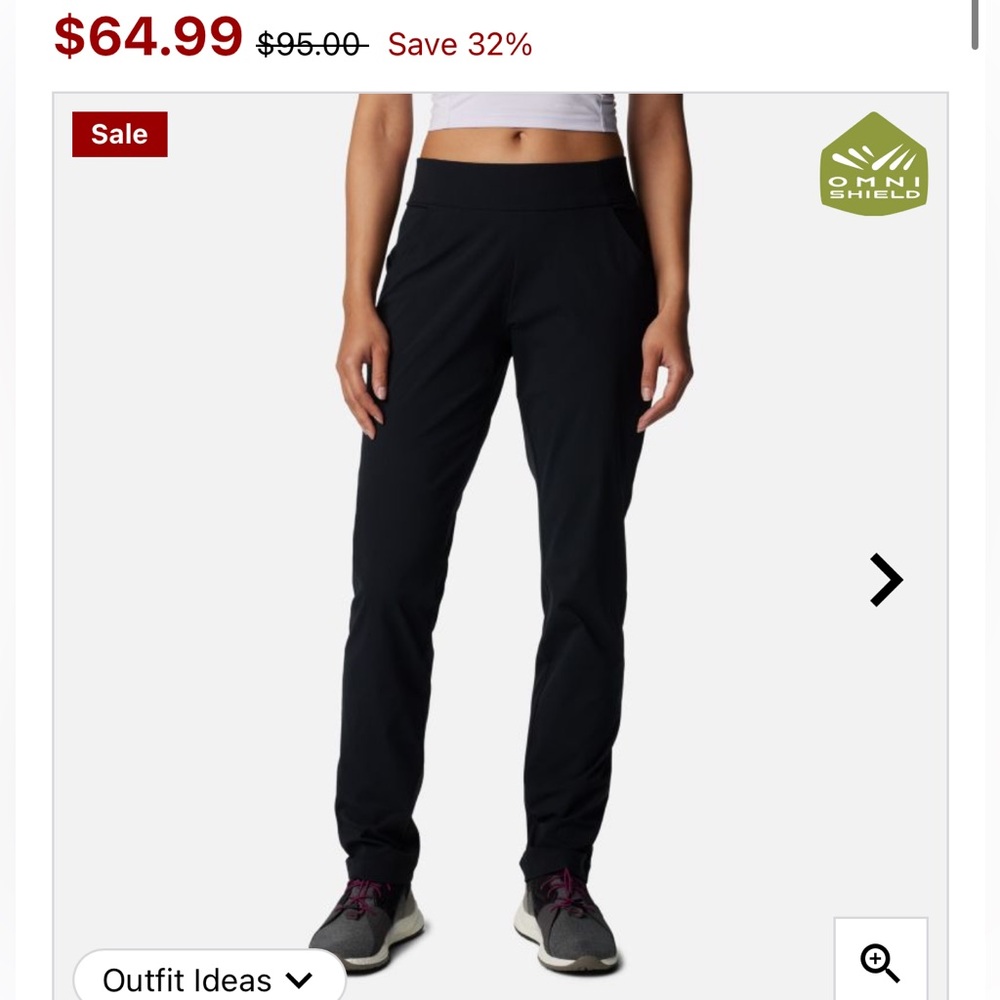 Columbia anytime pants XS